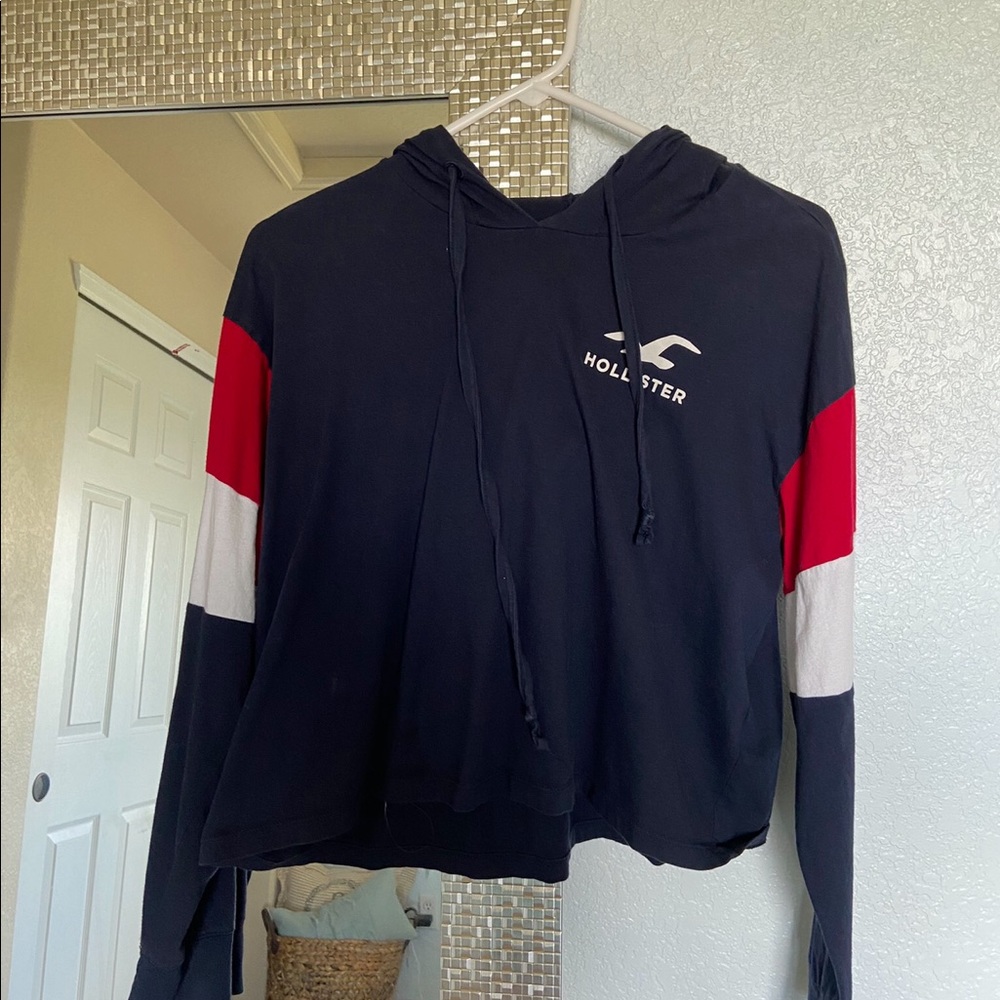 Hollister cropped long sleeve